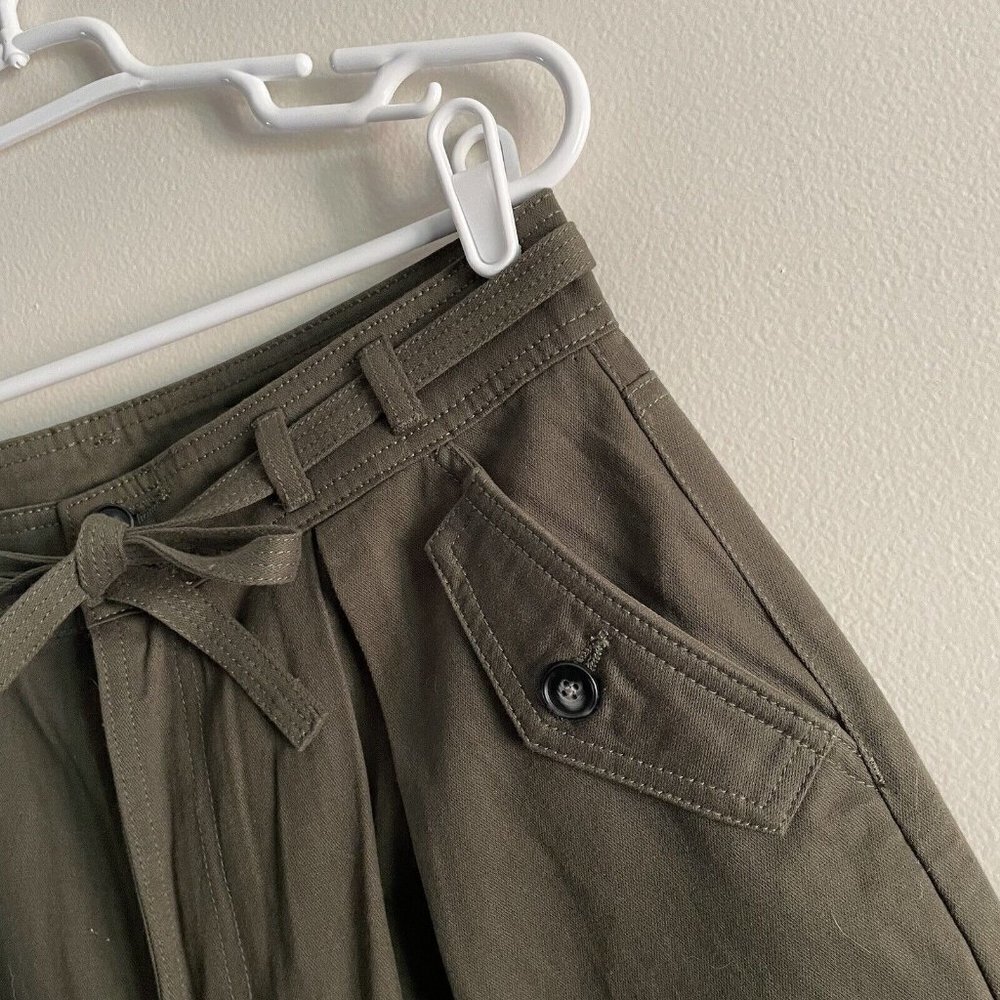 BLANKNYC Women 31 Hakuna Matata High Rise Pleated Belted Tapered Ankle Pant NWT - Picture 5 of 12